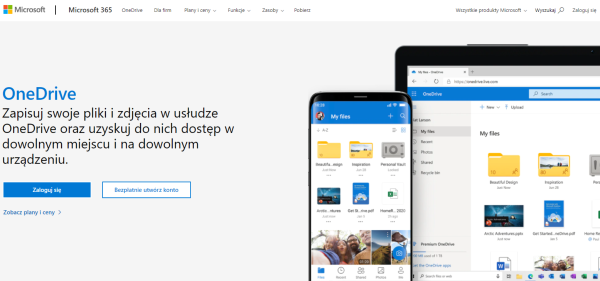Microsoft OneDrive - narzędzia TIK dla nauczyciela